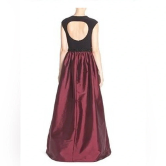 Aidan Mattox Embillished Jersey Taffeta Ballgown Holiday Party NWT Size 6 - Picture 2 of 16